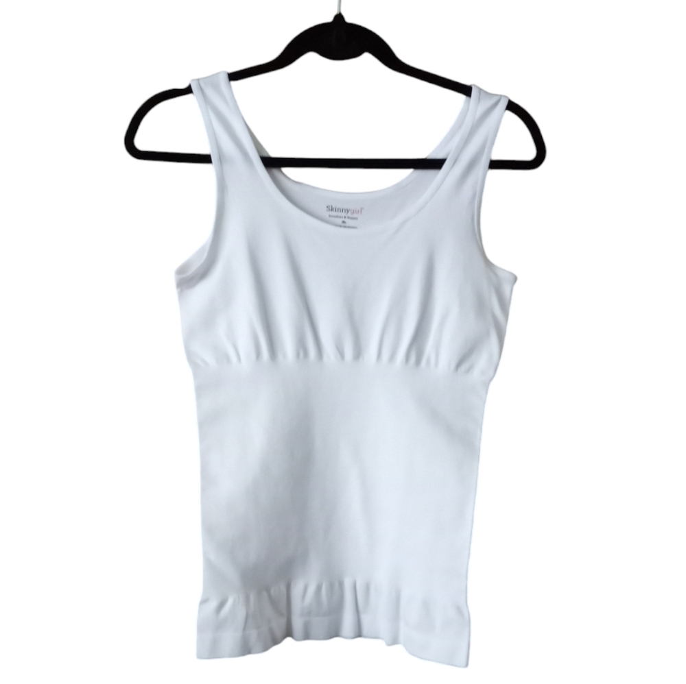 Skinnygirl White Smoothers & Shapers Camisole Size XL NWOT